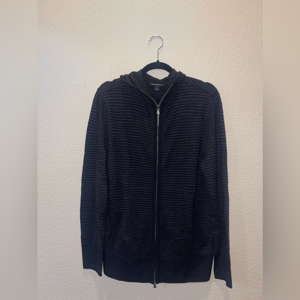 John Varvatos zip hoodie